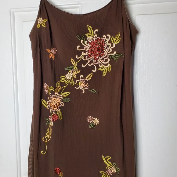 Richard Warren Petite Size 12 Maxi Dress - Picture 2 of 5